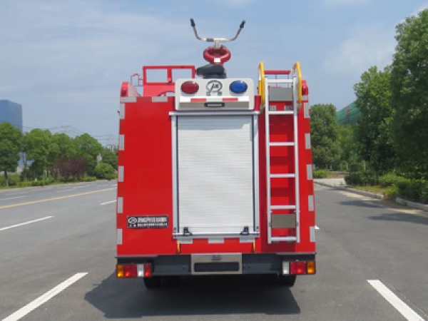 慶鈴藍牌0.6-1.5噸泡沫消防車