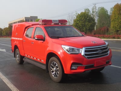 慶鈴皮卡四驅器材消防車（上藍牌）