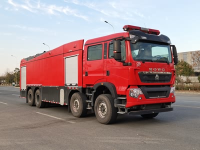 T5G原裝雙排18噸水罐消防車
