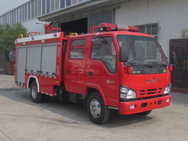 慶鈴2噸水罐消防車